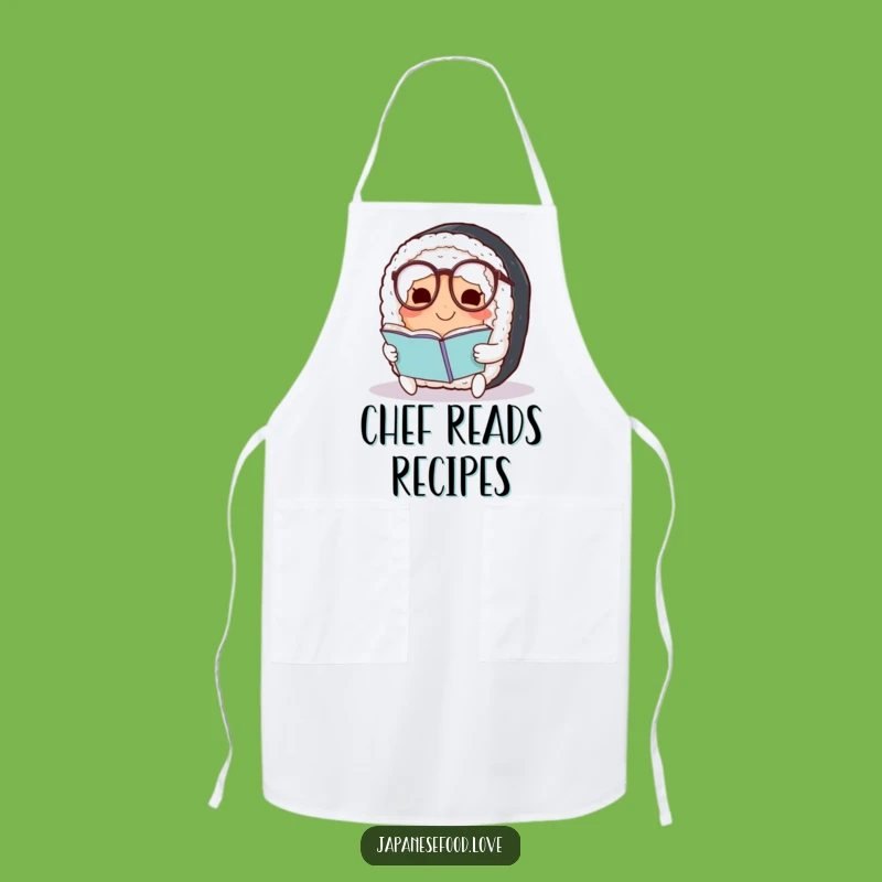 Funny Sushi Apron: Culinary Genius Roll, Humorous Kitchen Gift
