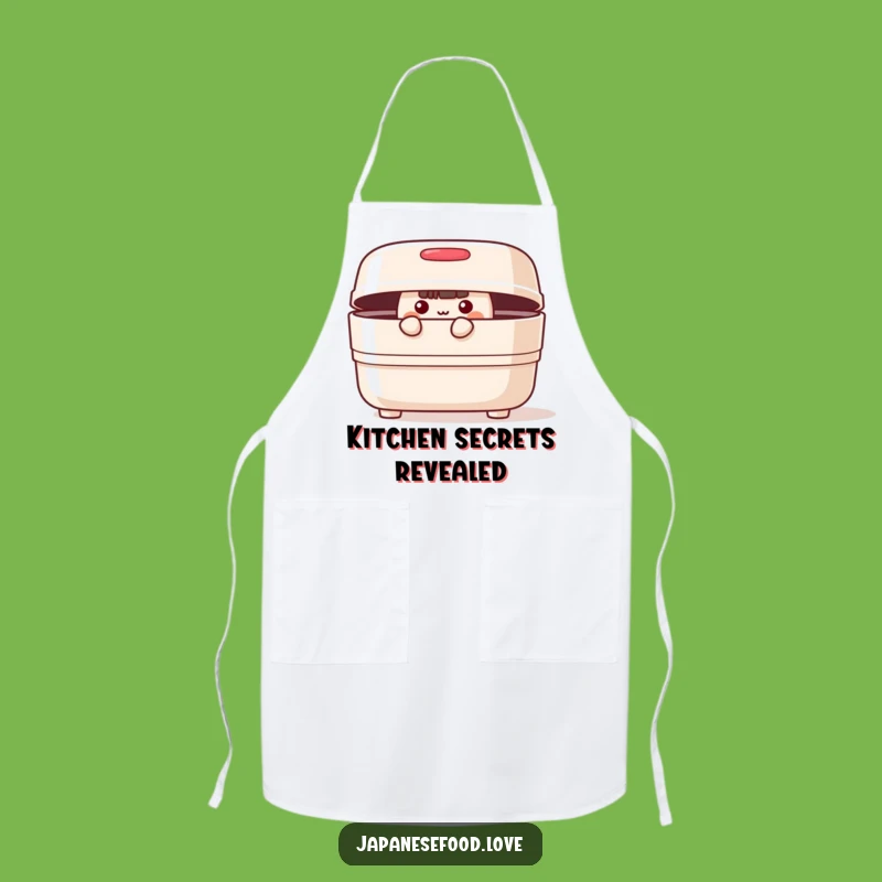 Funny Bento Box Apron: Cook with Curiosity, Serve with a Smile