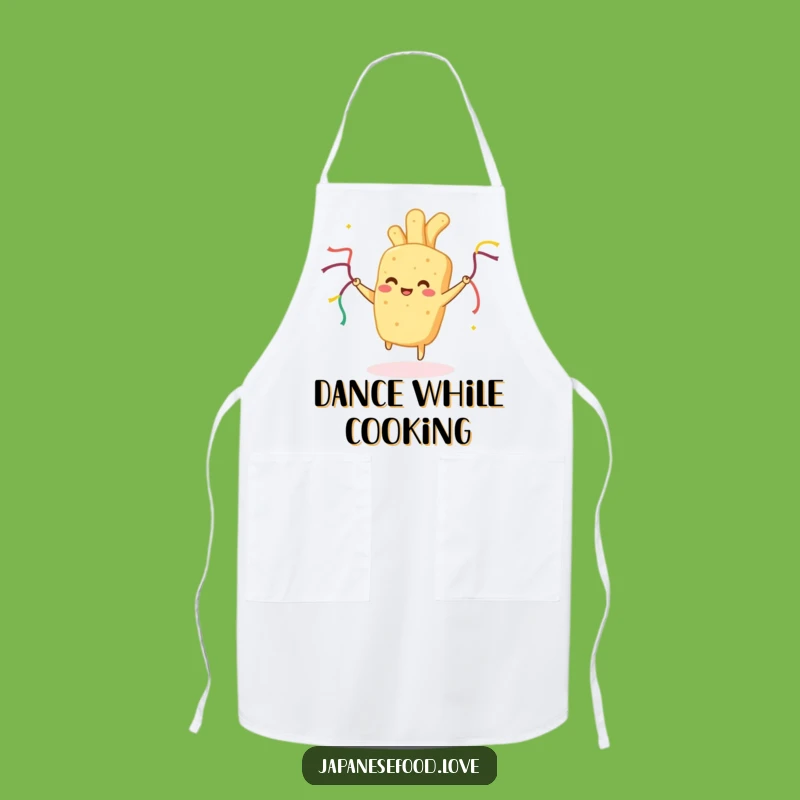 Funny Tempura Apron: Culinary Dancer Food, Humorous Kitchen Gift
