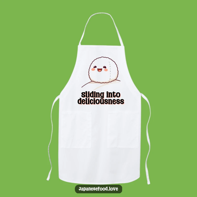 Funny Onigiri Rice Ball Apron - Chef's Hilarious Kitchen Companion