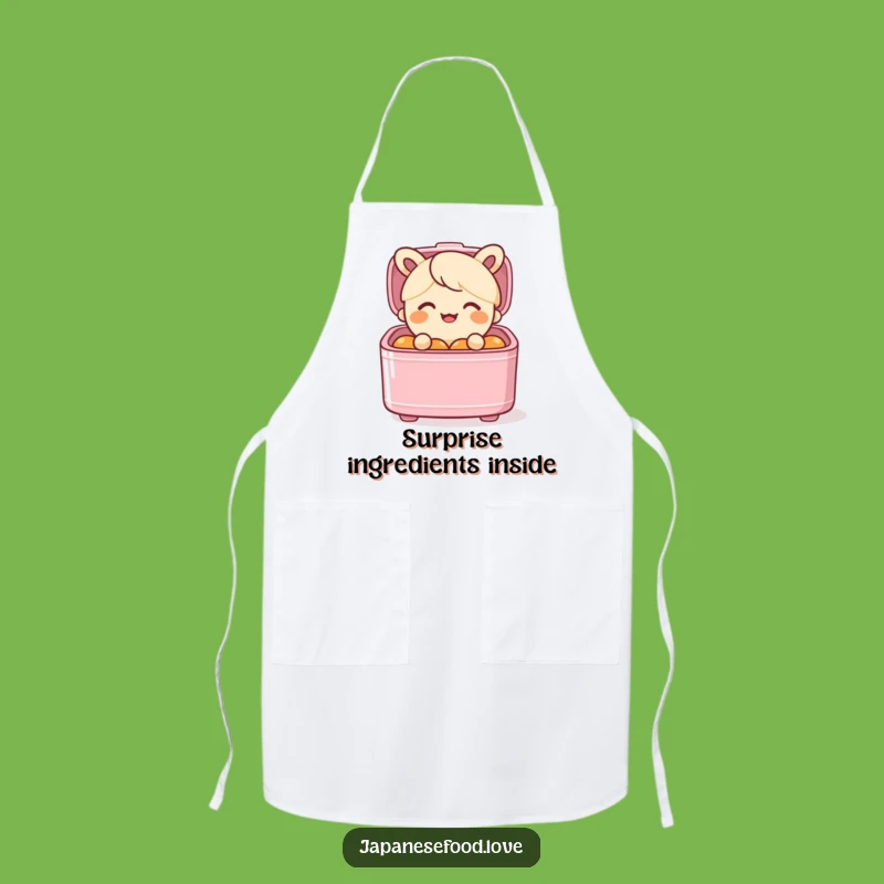 Funny Bento Box Surprise Apron - Chef's Hilarious Lunch Companion