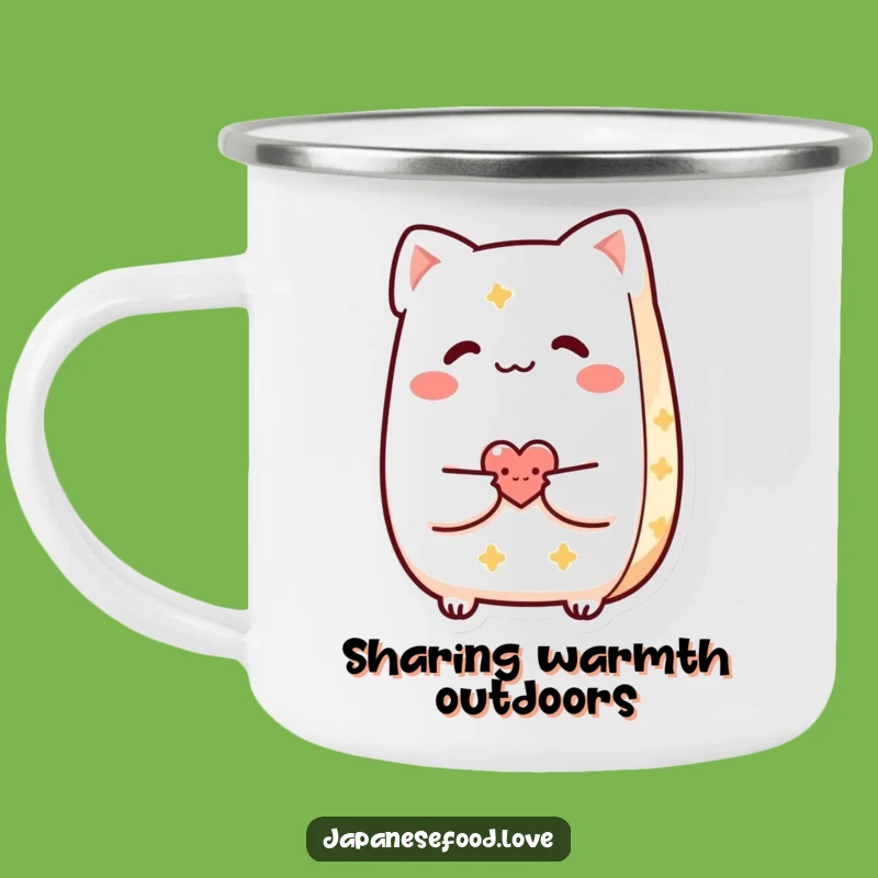 Funny Taiyaki Campfire Mug - Adorable Pastry Pal Gift, Outdoor Warmth