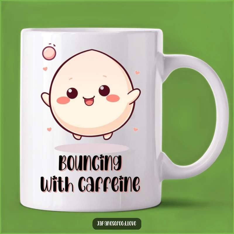 Funny Bouncy Mochi Mug: Joyful Energy for Your Day