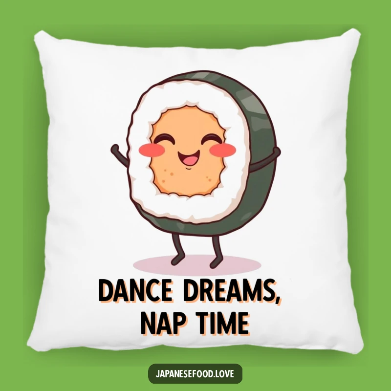 Funny Sushi Roll Jig Pillow: Comfy Cushion with a Comical Twist