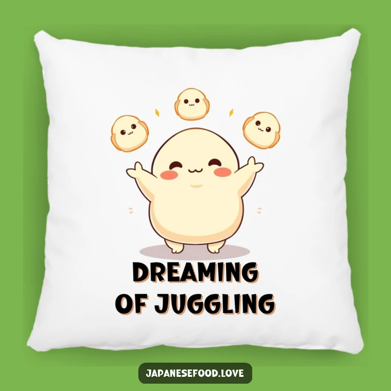 Funny Dumpling Juggler Pillow: Comfy Character Cushion Gift
