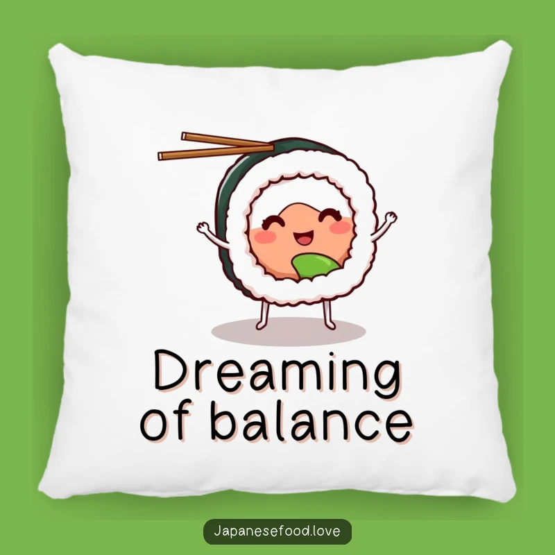 Funny Sushi Juggling Pillow: Cozy Up with Deliciously Fun Comfort