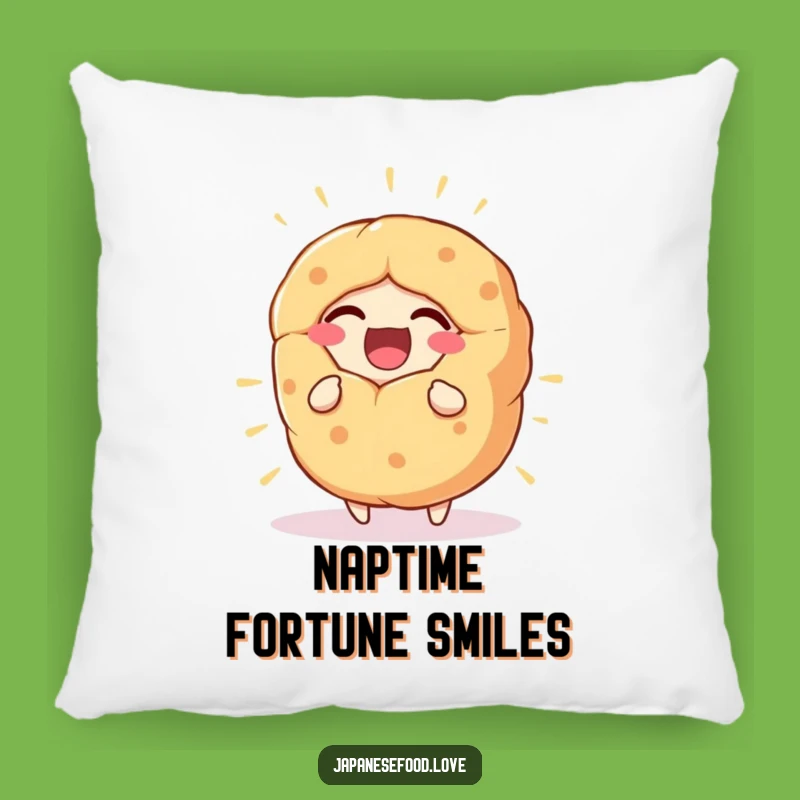 Funny Fortune Cookie Pillow, Cozy Laughing Accent, Perfect Gift
