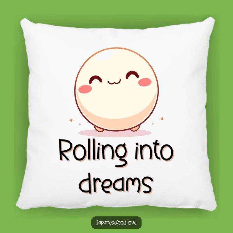 Funny Giddy Mochi Ball Pillow, Cozy Rolling Character, Soft Funny Gift for Comfort