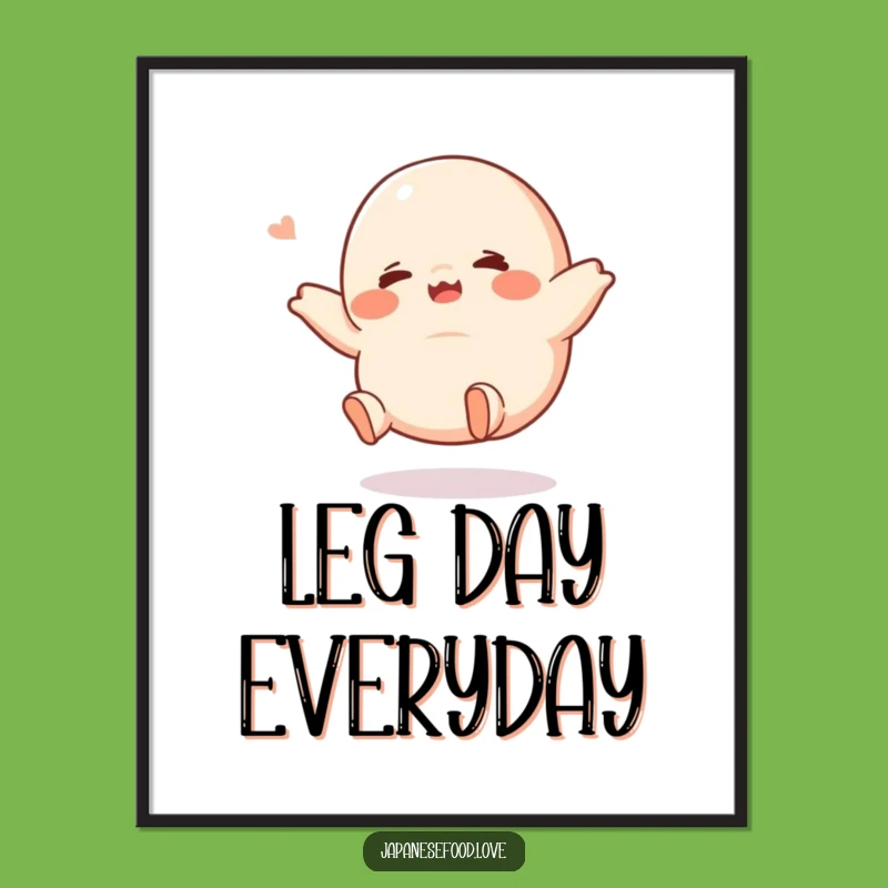 Funny Giggling Dumpling Digital Print: Instant Cartoon Joy, Perfect Gift