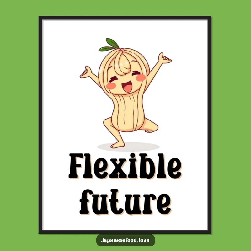 Funny Wobbly Ramen Noodle Yoga Digital Art - Instant Zen Download