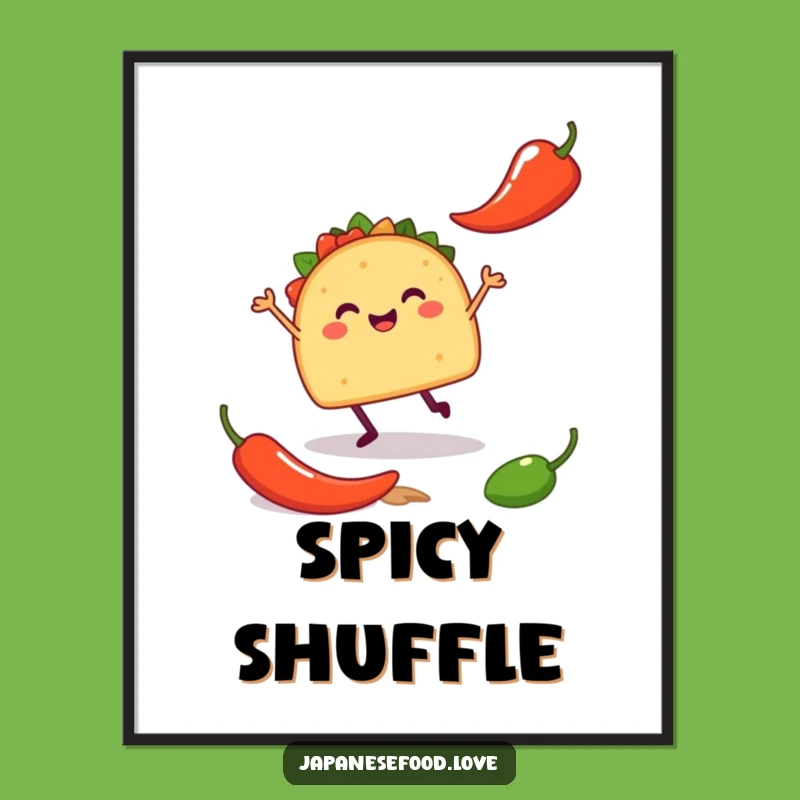 Funny Taco Jig Digital Art - Instant Fiesta Decor