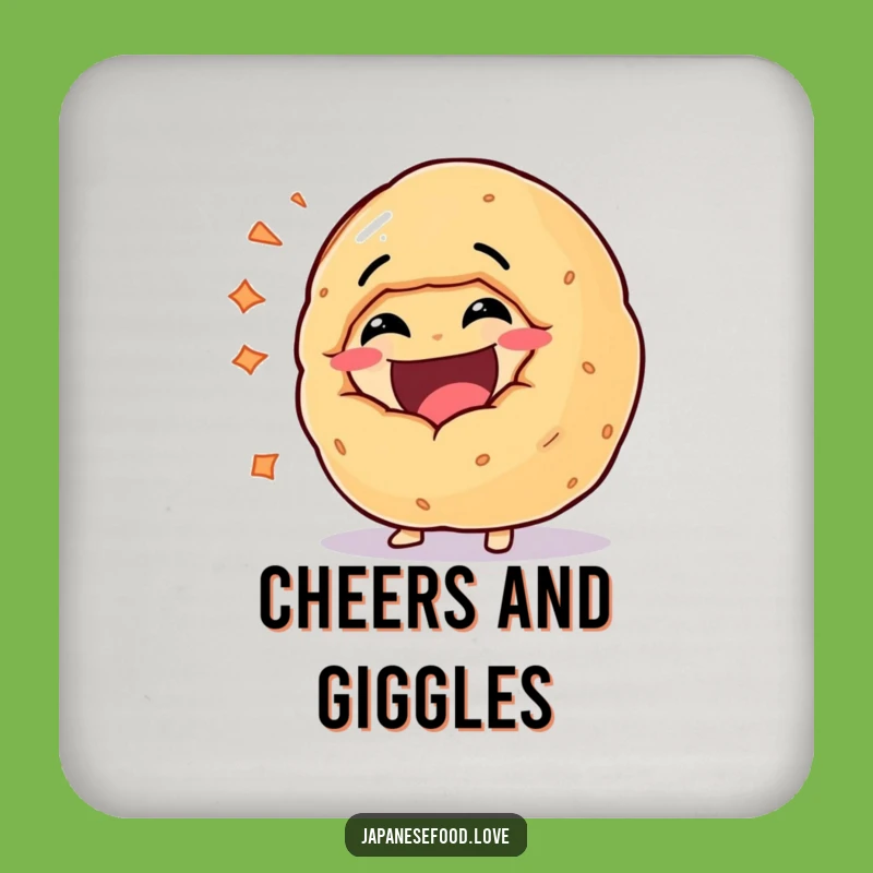 Funny Fortune Cookie Coaster Set: Protect Tables with Laughter