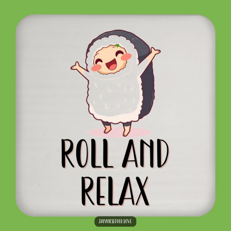 Funny Sushi Pirouette Coaster - Protect with Pizzazz