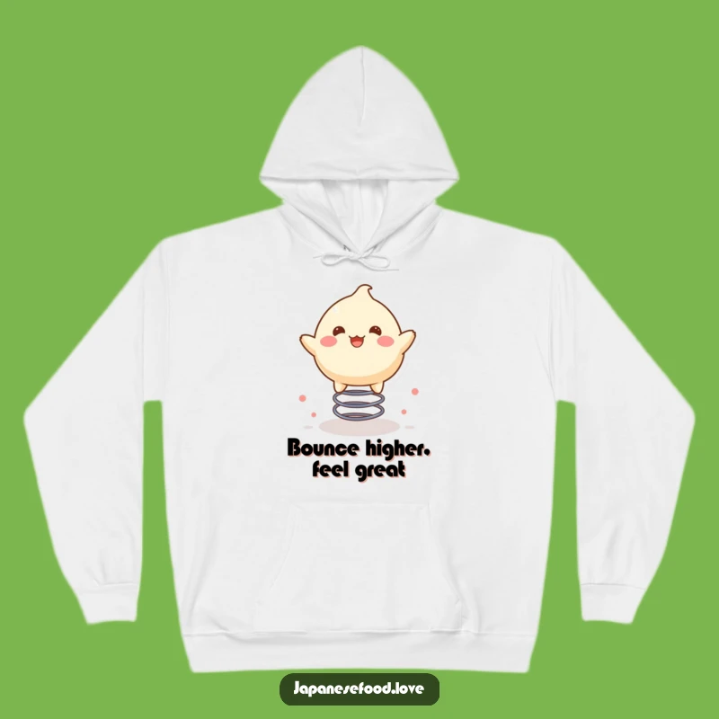 Funny Mochi Spring Bounce Hoodie: Cozy Comfort with a Happy Jump