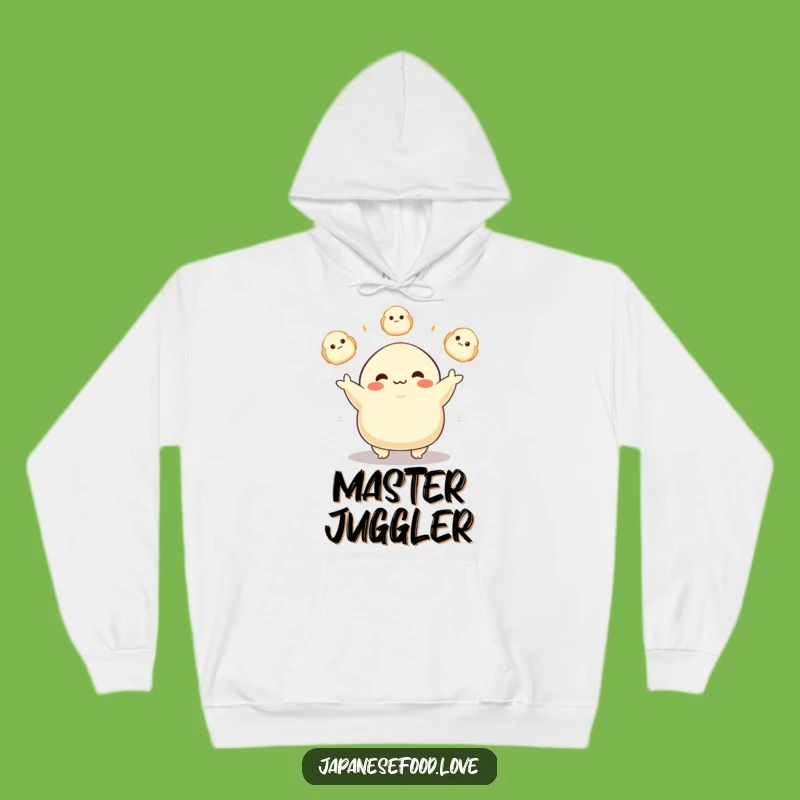 Funny Dumpling Juggler Hoodie: Cozy Character Comfort Gift