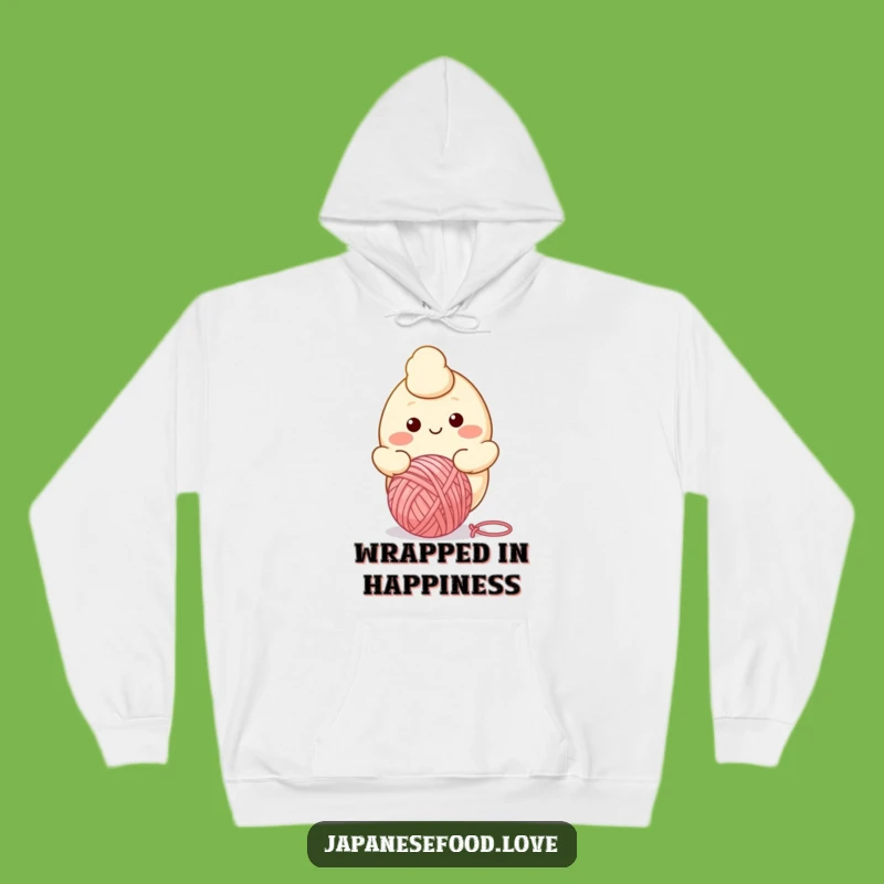 Funny Dumpling Yarn Ball Hoodie: Cozy Cartoon Comfort for Relaxation