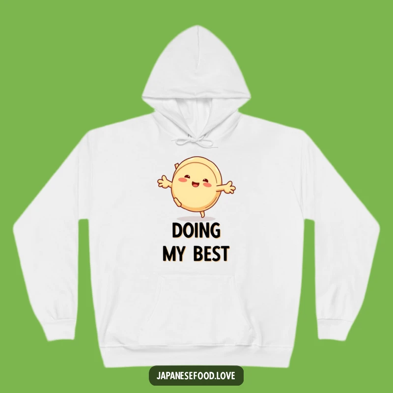 Funny Steamed Bun Cartwheel Hoodie: Cozy and Hilarious Doughy Apparel
