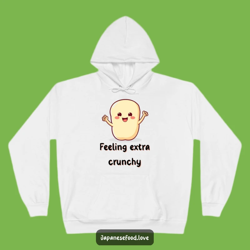 Funny Tempura Waving Hoodie: Stay cozy and cheerful with this humorous hoodie, a great funny gift.