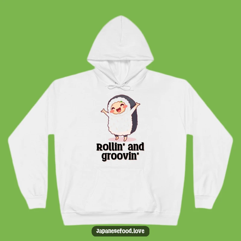 Cozy Funny Sushi Pirouette Hoodie - Warm & Whimsical Gift