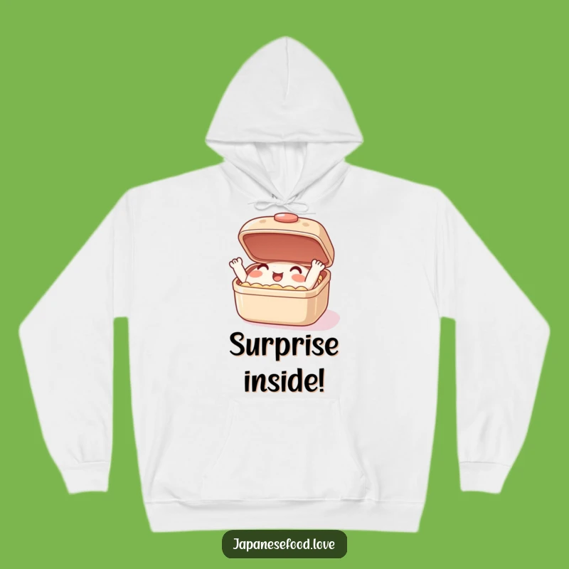 Funny Enthusiastic Bento Box Hoodie: Cozy Comfort Meets Hilarious Character Design