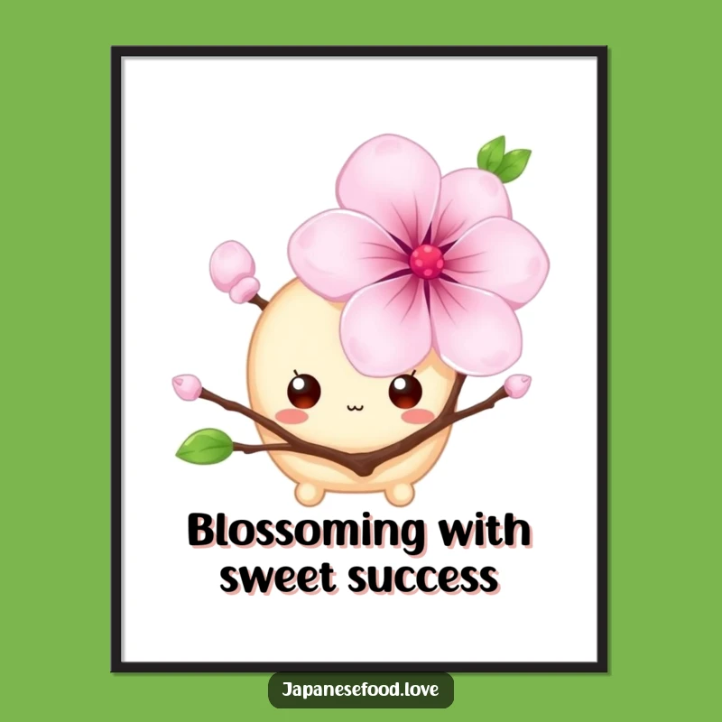 Sweet Free Printable Mochi Wall Art - Shy & Cute Downloadable Decor