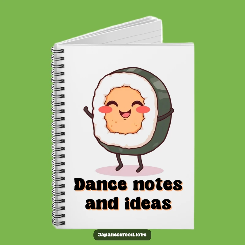 Funny Sushi Roll Jig Notebook: Jot Down Deliciously Funny Notes