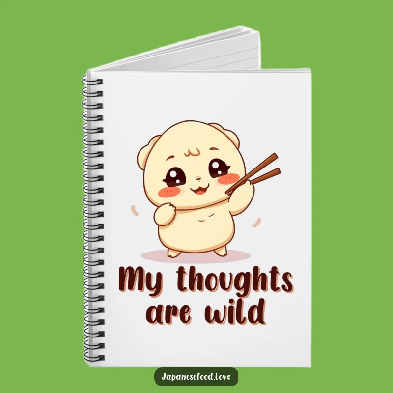 Funny Dumpling Juggling Notebook: Jot down notes with humor, a perfect funny gift for students and writers.