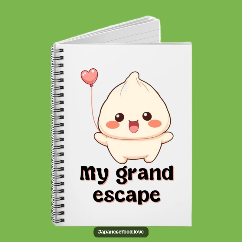 Funny Floating Dumpling Notebook: Jot Down Ideas with Joyful Flair