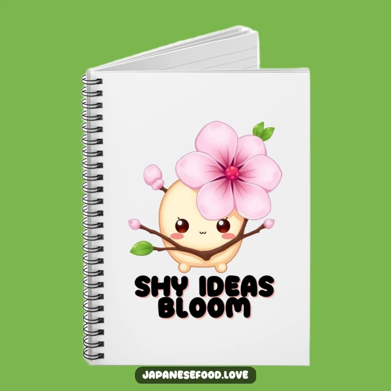 Funny Shy Mochi Notebook: Jot Down Thoughts with Sweetness