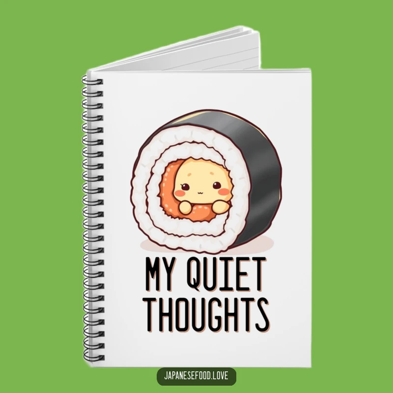 Funny Shy Tempura Notebook - Jot Down Ideas with a Giggle