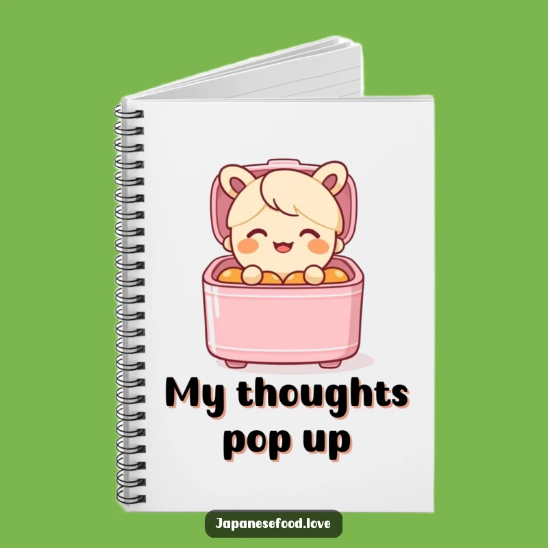 Funny Bento Box Surprise Notebook - Journal Your Thoughts with a Pop
