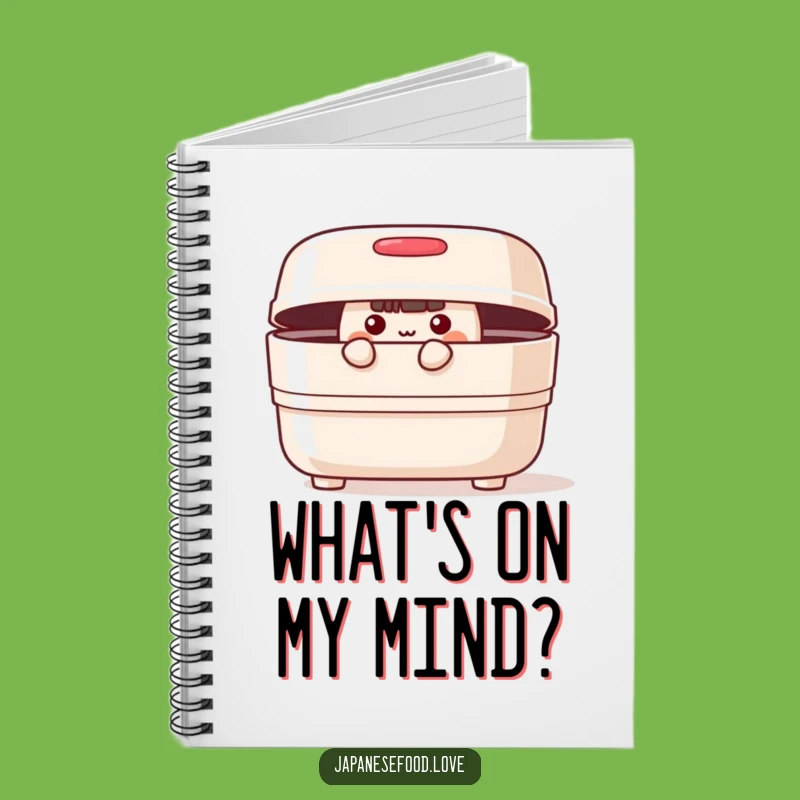 Funny Bento Box Notebook: Jot Down Ideas with Curious Flair
