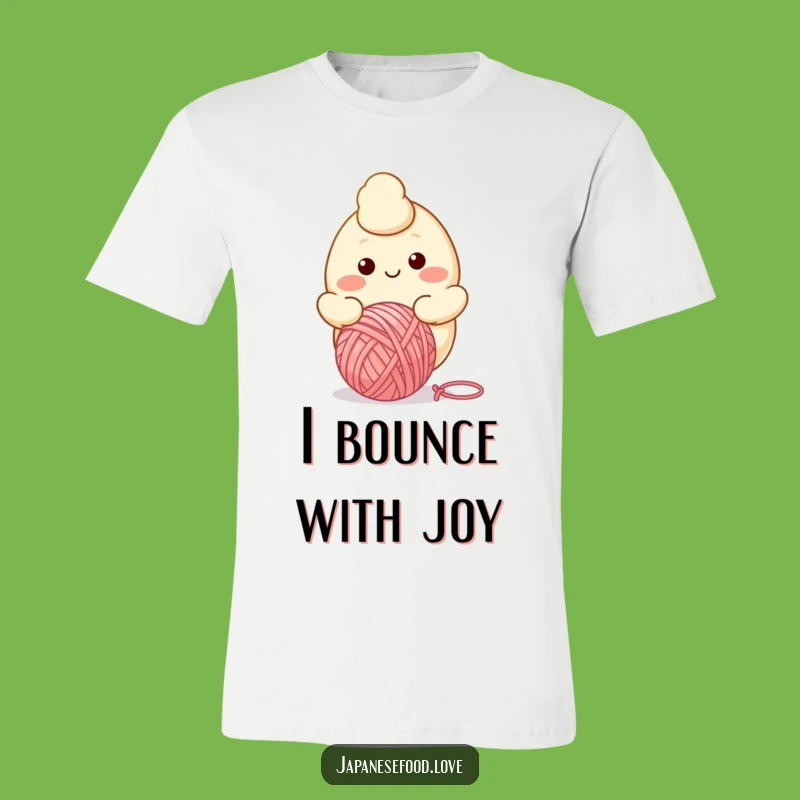 Funny Dumpling Yarn Ball T-Shirt: Wearable Cuteness for Cozy Vibes
