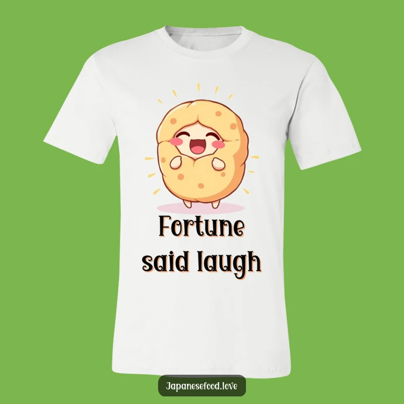 Funny Fortune Cookie T-Shirt, Laughing Treat Design, Great Gift