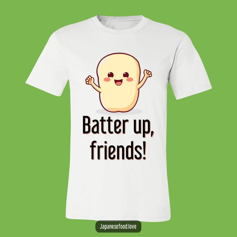 Funny Tempura Waving T-Shirt: A vibrant and humorous tee, a perfect funny gift for food enthusiasts.