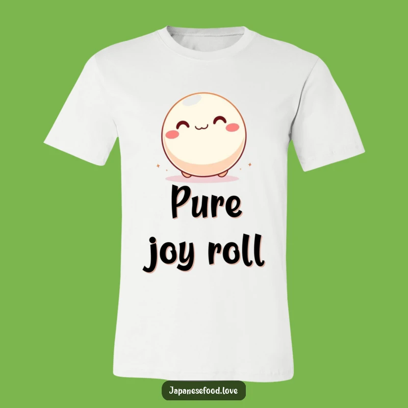 Funny Giddy Mochi Ball T-Shirt, Rolling Character Tee, Hilarious Funny Gift for Sweet Treat Fans