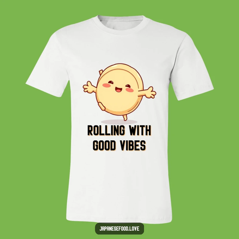 Funny Steamed Bun Cartwheel T-Shirt: Hilarious Doughy Apparel for Food Lovers