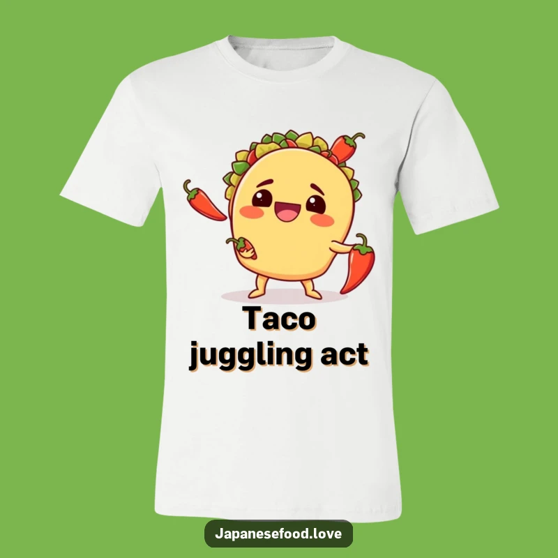 Funny Taco Juggling Tee: Wacky Food Shirt, Ultimate Funny Gift