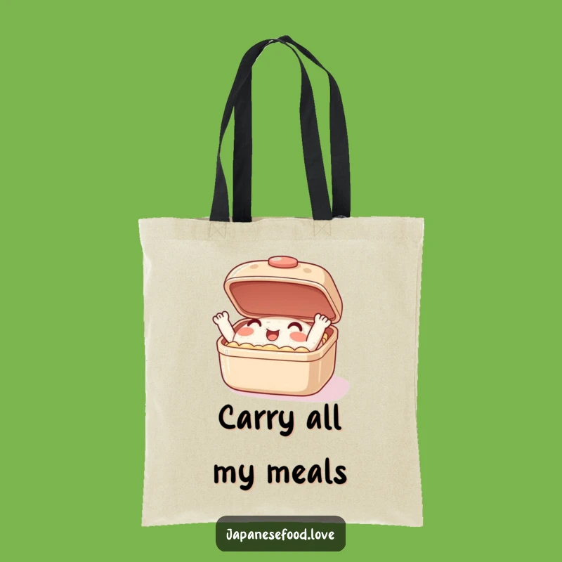 Funny Bento Box Tote Bag: Carry Your Enthusiasm with This Hilarious Accessory