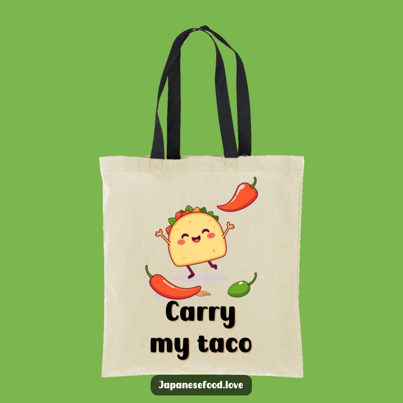 Funny Taco Jig Tote Bag - Carry Your Fiesta!