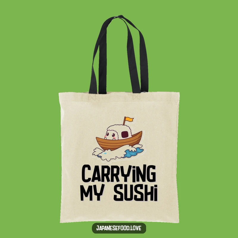 Funny Sushi Boat Tote: Carry Your Catch, Great Funny Gift