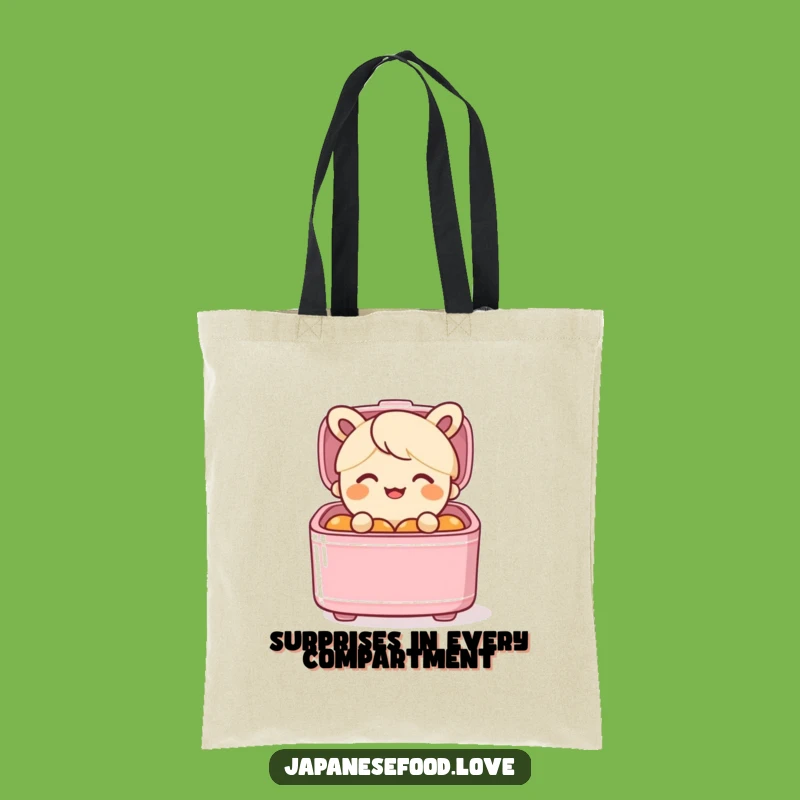 Funny Bento Box Surprise Tote Bag - Carry Your Lunch with Humor